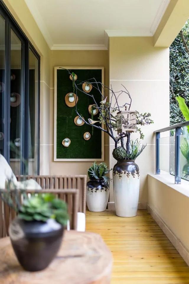 139㎡现代中式,电视墙的屏风柜,很特别!