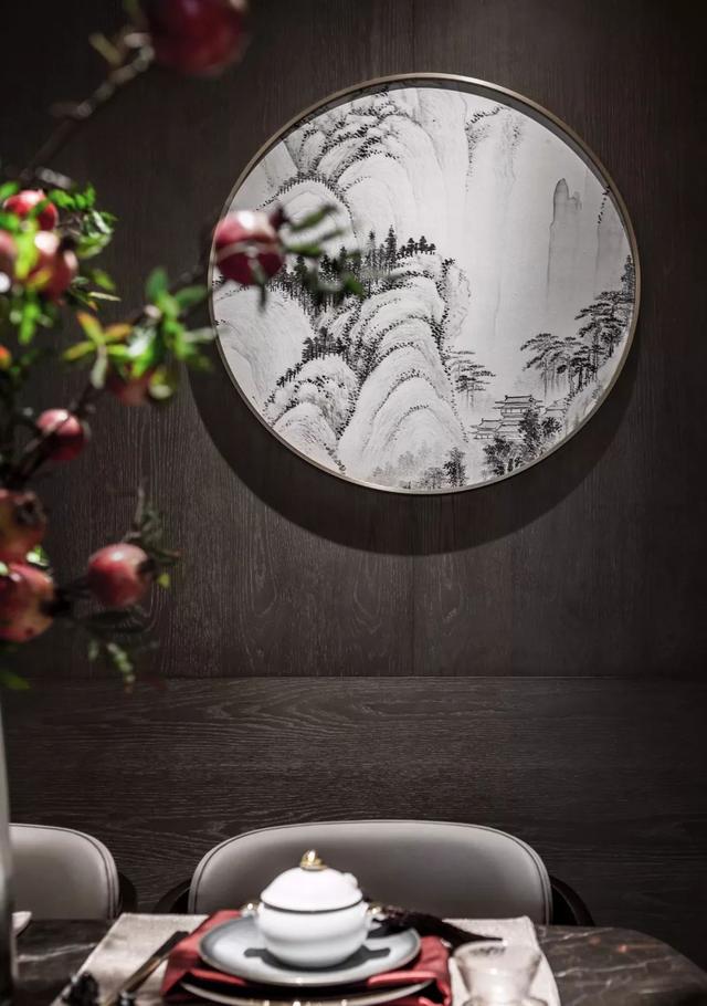 118㎡现代中式，淡雅闲适轻中式，稳重端庄高档次